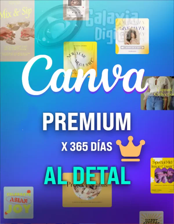 Canva Premium x 1 Año (con tu correo personal)