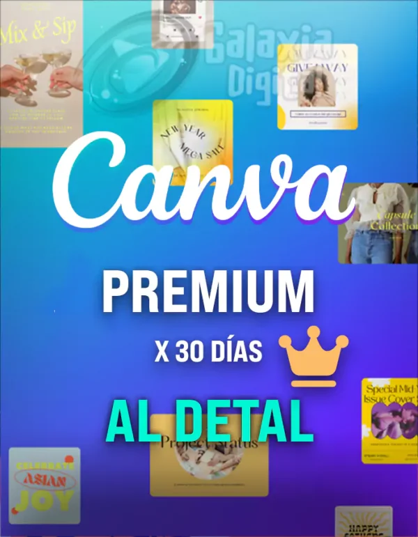 Canva Premium x 1 Mes (con tu correo personal)