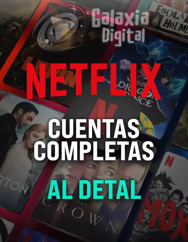 NETFLIX CUENTA COMPLETA